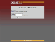 Tablet Screenshot of customer.kindersleytransport.com